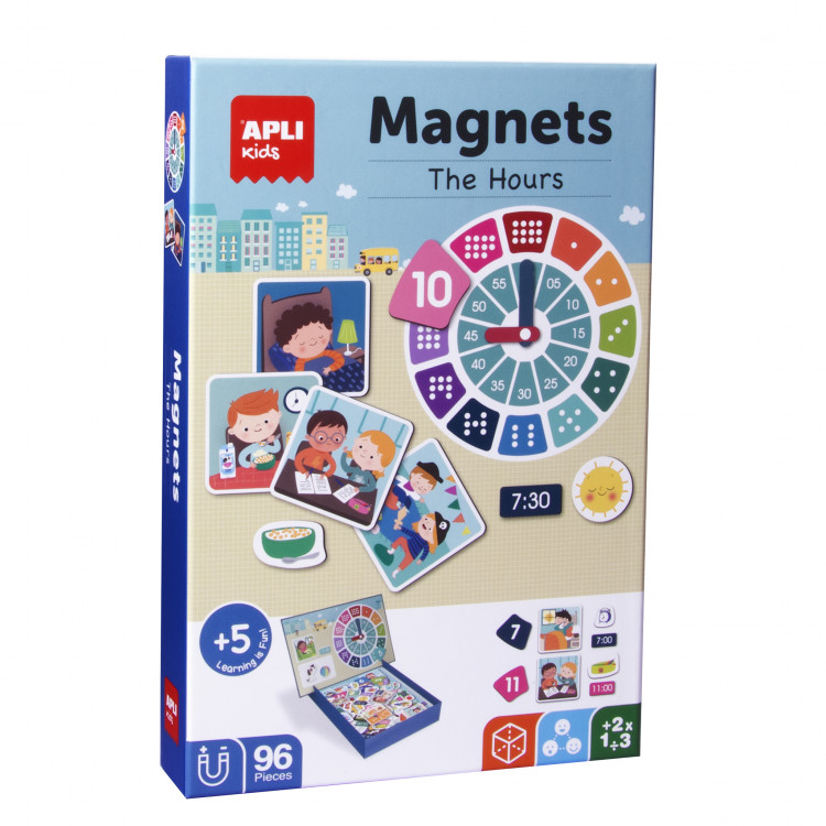 BOITE MAGNETIQUE HEURES 96U 210X55X310 MM