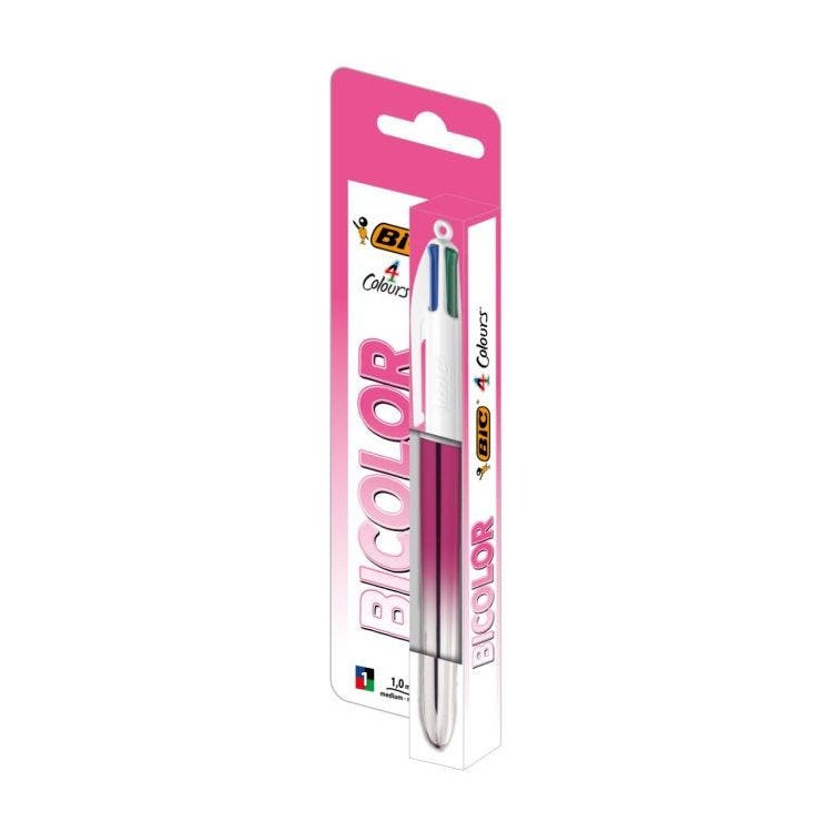 STYLO 4 COUL BICOLOR ROSE