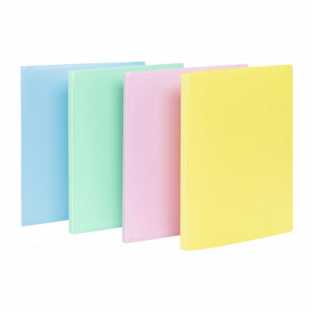 PORTE VUES A4 80V RAINBOW PASTEL