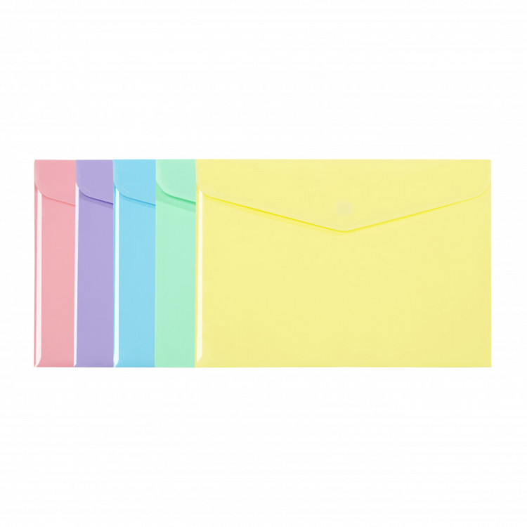 POCHETTE ENVELOPPE A4 PROPYSOFT RAINBOW PASTEL