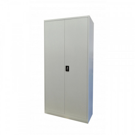 ARMOIRE METALLIQUE PORTES BATTANTES GRIS L100 X P45 X H200