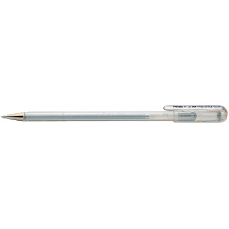 ROLLER ENCRE GEL MILKY ARGENT 0,8MM