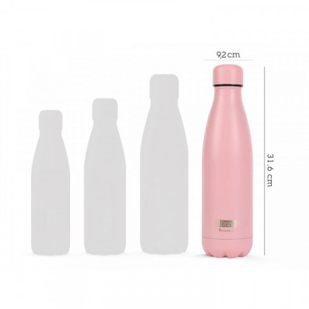 BOUTEILLE THERMIQUE 1000 ML ROSE