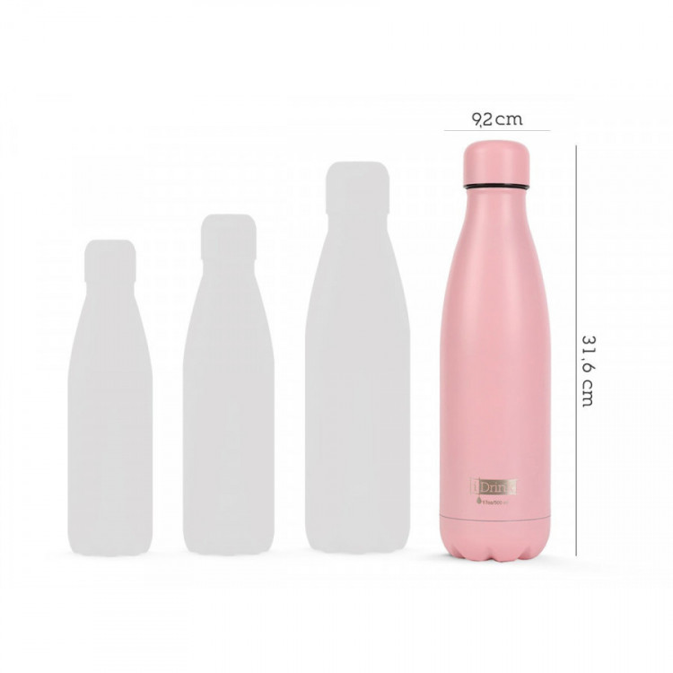 BOUTEILLE THERMIQUE 1000 ML ROSE
