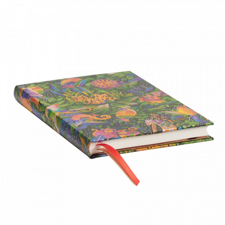 Agenda semainier 12x17,5cm Jungle Midi