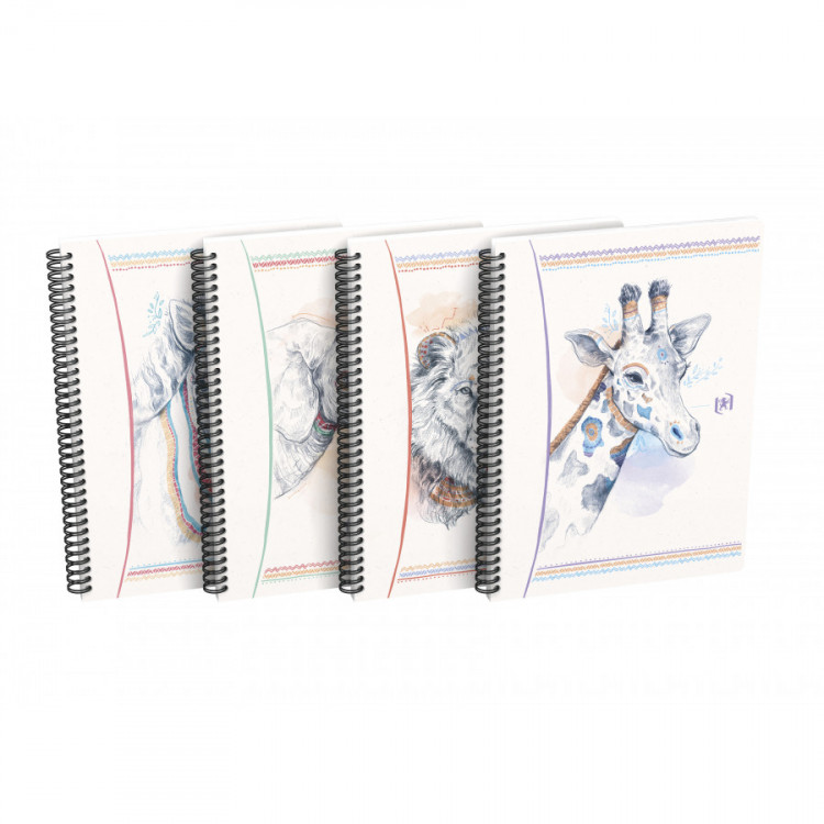 CAHIER Oxf BohoChiC B5 19x25cm 120P Ligné