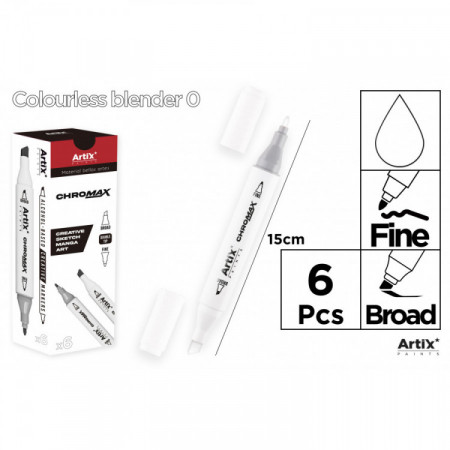 MARQUEUR CHROMAX CRÉAT. DBL PTE 0 MÉLANG