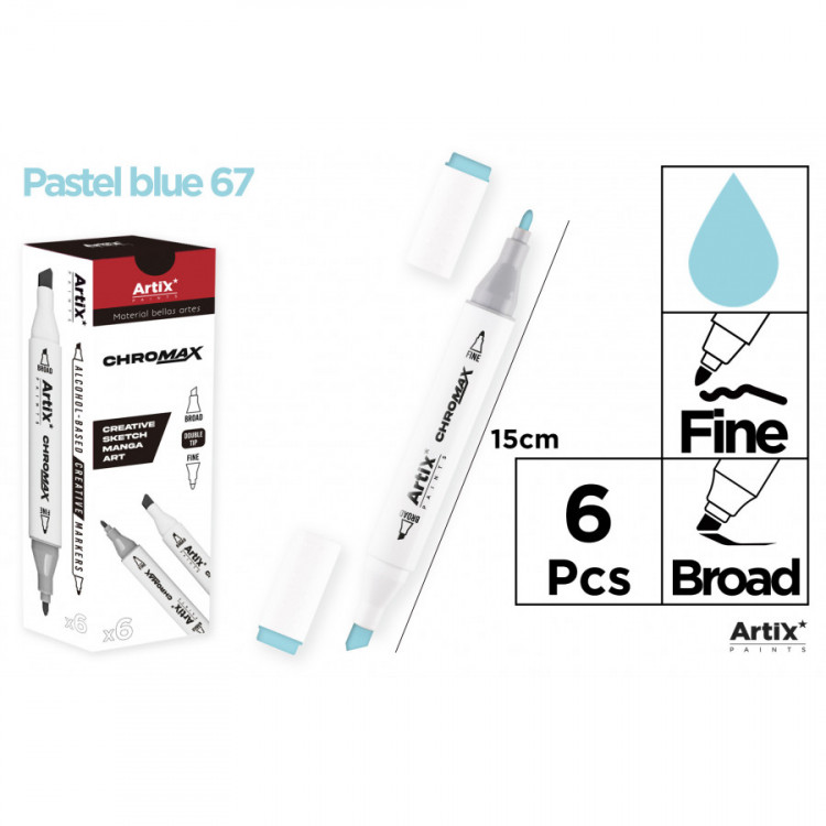 MARQ CHROMAX CRÉAT. DBL PTE 67 BLEU PASTEL