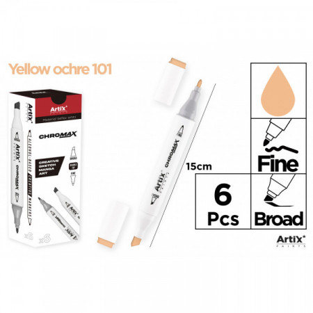 MARQ CHROMAX CRÉAT. DBL PTE 101 JAUNE OCRE