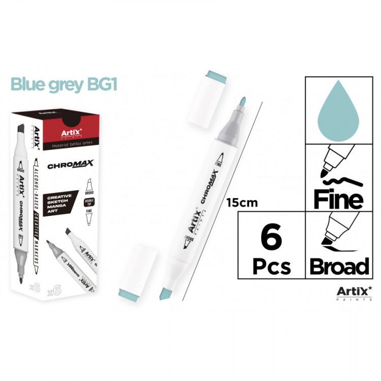 MARQ CHROMAX CRÉAT. DBL PTE BG1 BLEU VERT