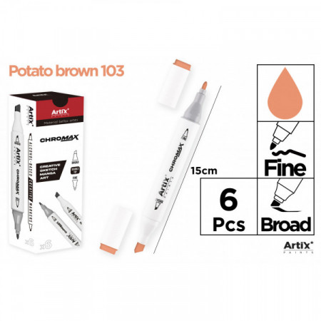 MARQ CHRO CRÉAT. DBL PTE 103 MARRON POTATO
