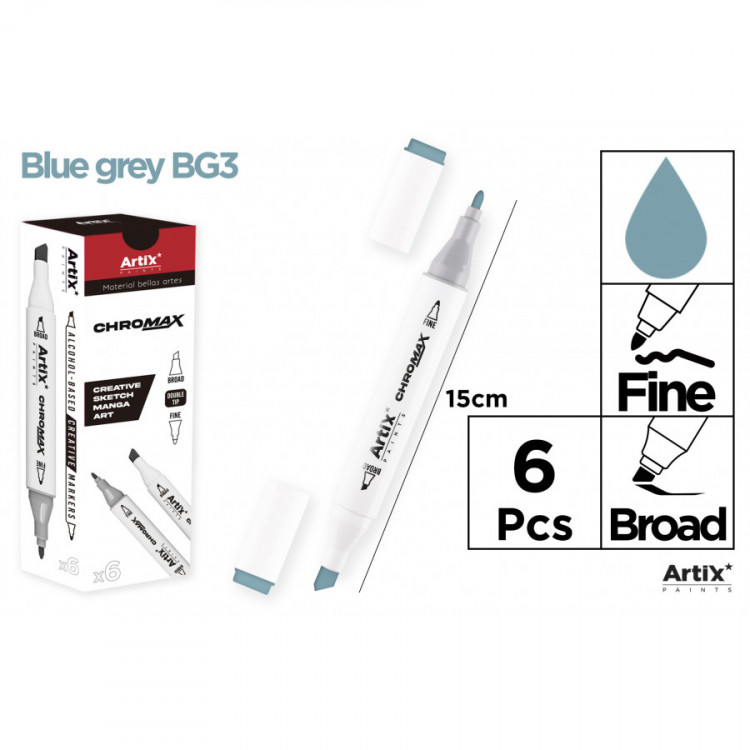 MARQ CHROMAX CRÉAT. DBL PTE BG3 BLEU VERT