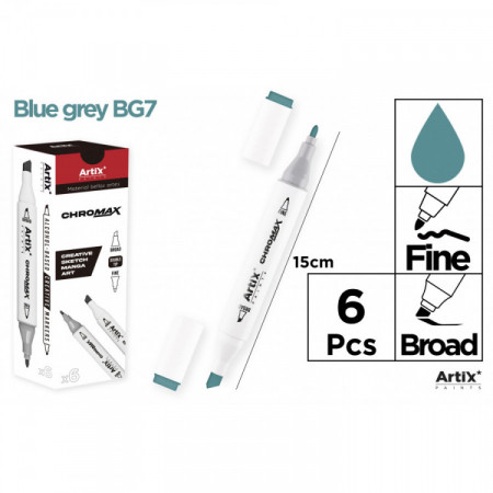 MARQ CHROMAX CRÉAT. DBL PTE BG7 BLEU GRIS