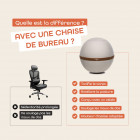 SIEGE ERGO BALLON BLOON IVOIRE
