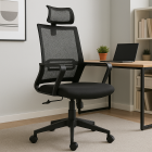 FAUTEUIL DE BUREAU "VEGA" + TETIERE