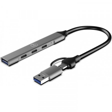 HUB USB-C - 3 USB-C + USB3.0