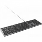 CLAVIER FILAIRE PC ULTRASLIM - DARK GREY