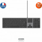 CLAVIER FILAIRE PC ULTRASLIM - DARK GREY