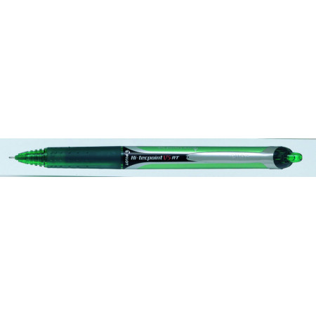 STYLO ROLLER ENCRE LIQUIDE - HI-TECPOINT V5 RT - 0,5mm - EPAISSEUR DE TRAIT - VERT