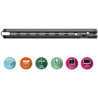CLAVIER BLUETOOTH PLIABLE BLACK FRENCH