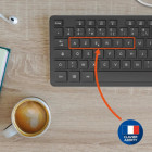CLAVIER PC SANS FIL PREMIUM Windows - NOIR