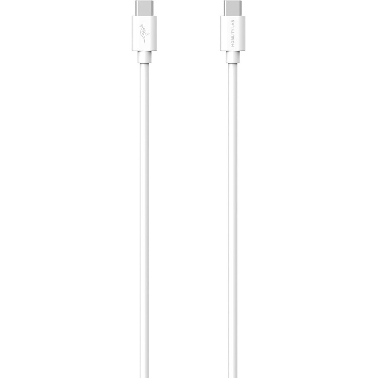 CÂBLE USB-C - USB-C - WHITE - 2M