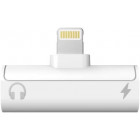 SPLITTER 2EN1 LIGHTNING & JACK - WH