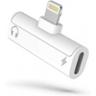 SPLITTER 2EN1 LIGHTNING & JACK - WH