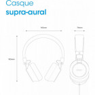 Casque filaire NIMA Black