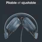 Casque filaire NIMA Grey-Blue