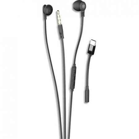 ECOUTEUR FILAIRE USB C SALTO BLK
