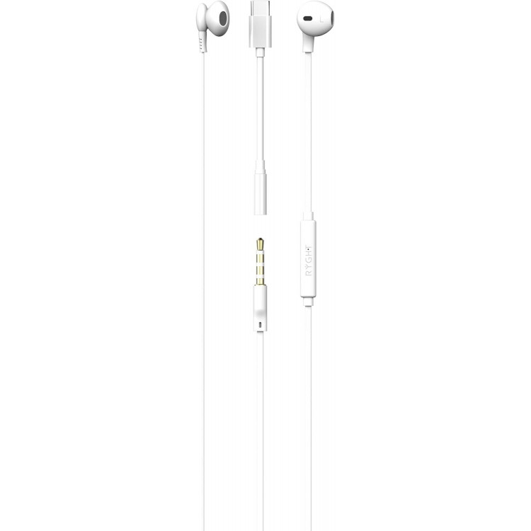 ECOUTEUR FILAIRE USB C SALTO WHT