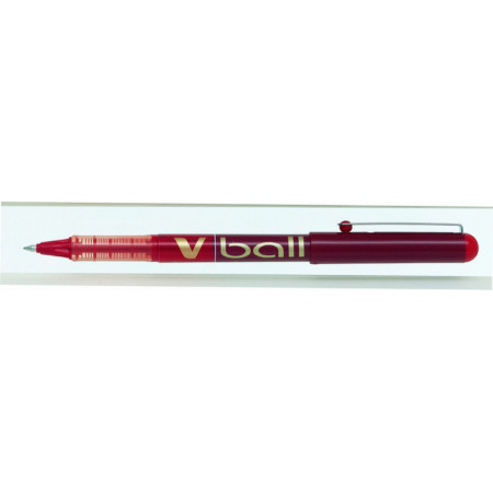 STYLO ROLLER ENCRE LIQUIDE - VBALL 0,7 - 0,7mm - EPAISSEUR DE TRAIT - ROUGE