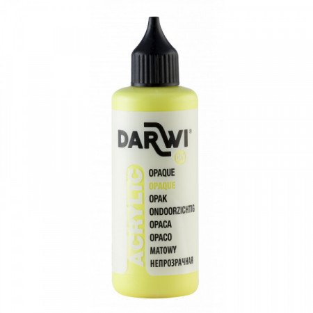 DARWI ACRYLIC OPAK 80ML JAUNE CITRON