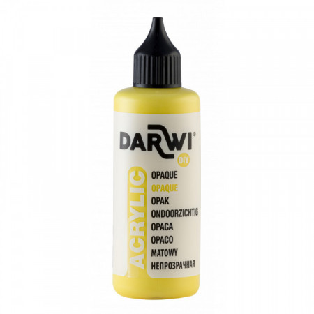 DARWI ACRYLIC OPAK 80ML JAUNE SOLEIL