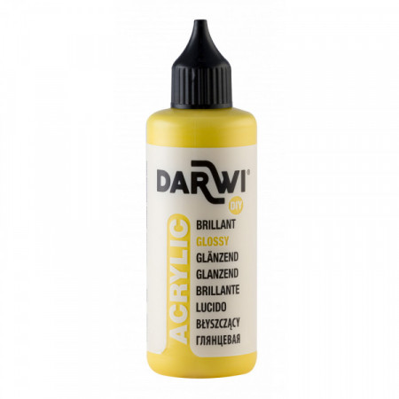 DARWI ACRYLIC BRILLANT 80ML JAUNE SOLEIL