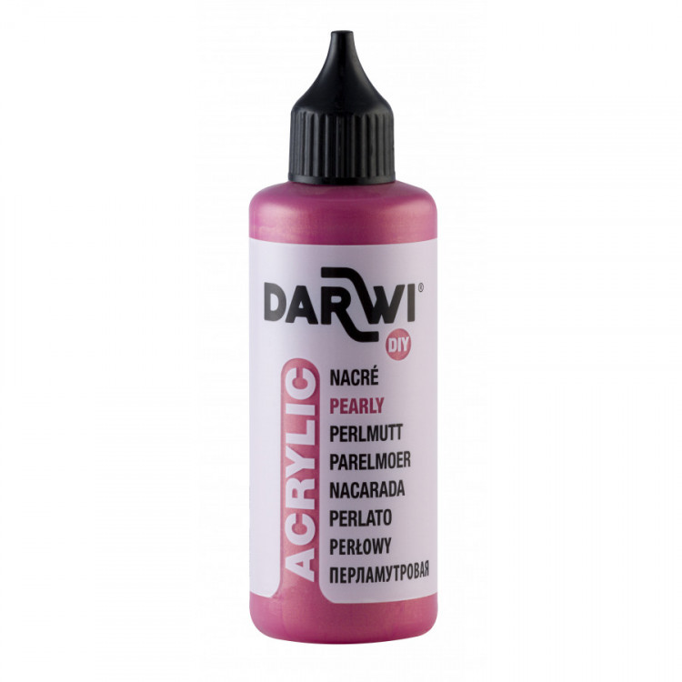 DARWI ACRYLIC NACRE 80ML ROUGE NACRE