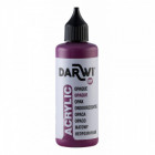 DARWI ACRYLIC OPAK 80ML LIE DE VIN