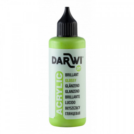 DARWI ACRYLIC BRILLANT 80ML VERT PRAIRIE