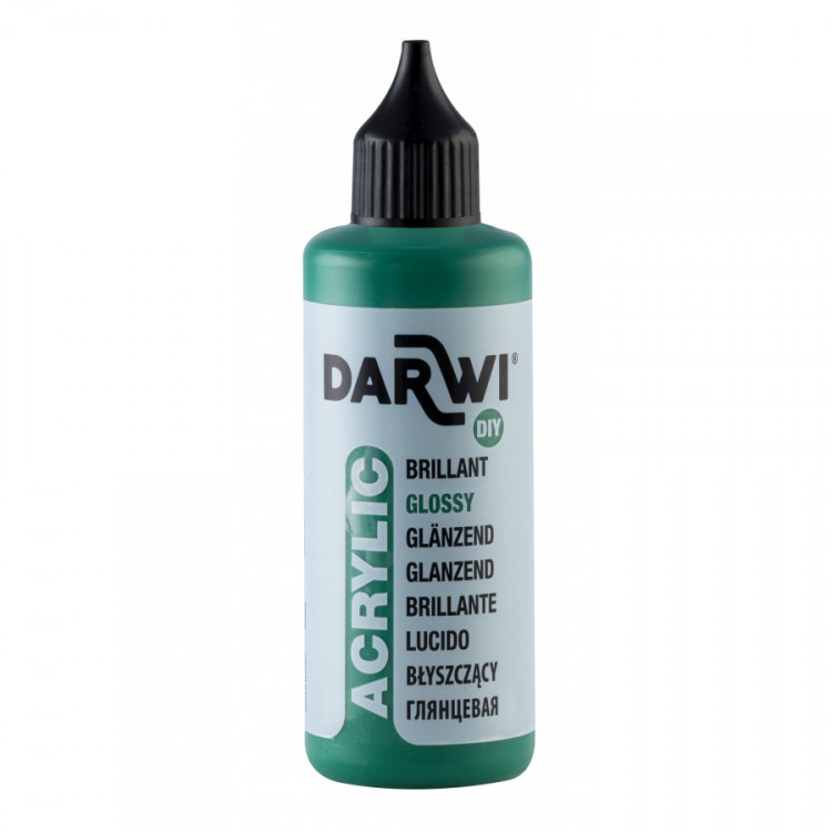 DARWI ACRYLIC BRILLANT 80ML VERT SAPIN