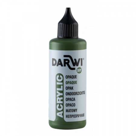 DARWI ACRYLIC OPAK 80ML VERT KAKI