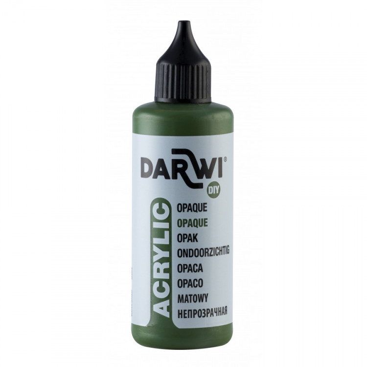 DARWI ACRYLIC OPAK 80ML VERT KAKI