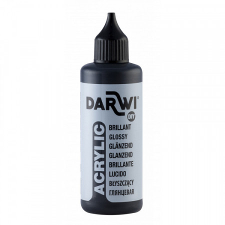 DARWI ACRYLIC BRILLANT 80ML NOIR