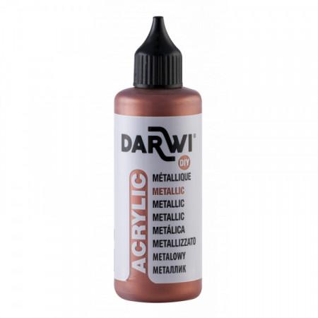 DARWI ACRYLIC METAL 80ML CUIVRE