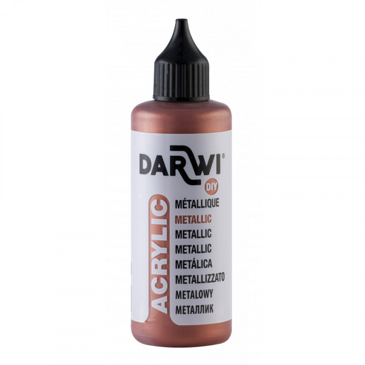 DARWI ACRYLIC METAL 80ML CUIVRE
