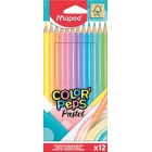 CRAYONS PASTEL COLOR'PEPS X12