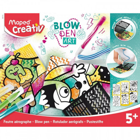 BLOW PEN POP ART MAPED