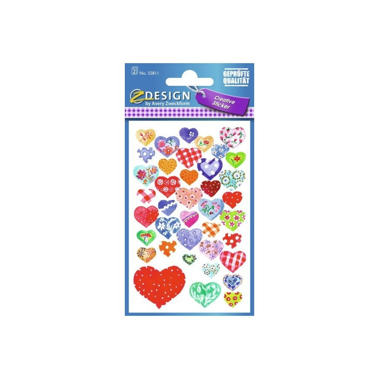 STICKERS CŒURS ZDESIGN 1