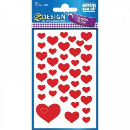 STICKERS CŒURS ZDESIGN 2