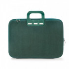 MALLETTE BOMBATA VELLUTO 15"VERT